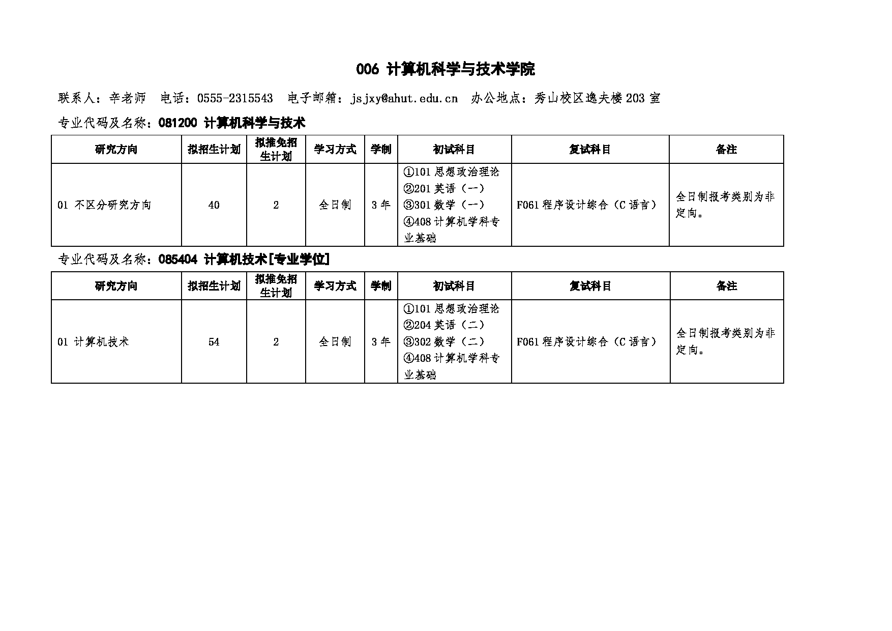 2025招生目录：安徽工业大学2025年硕士研究生招生专业目录公布第7页