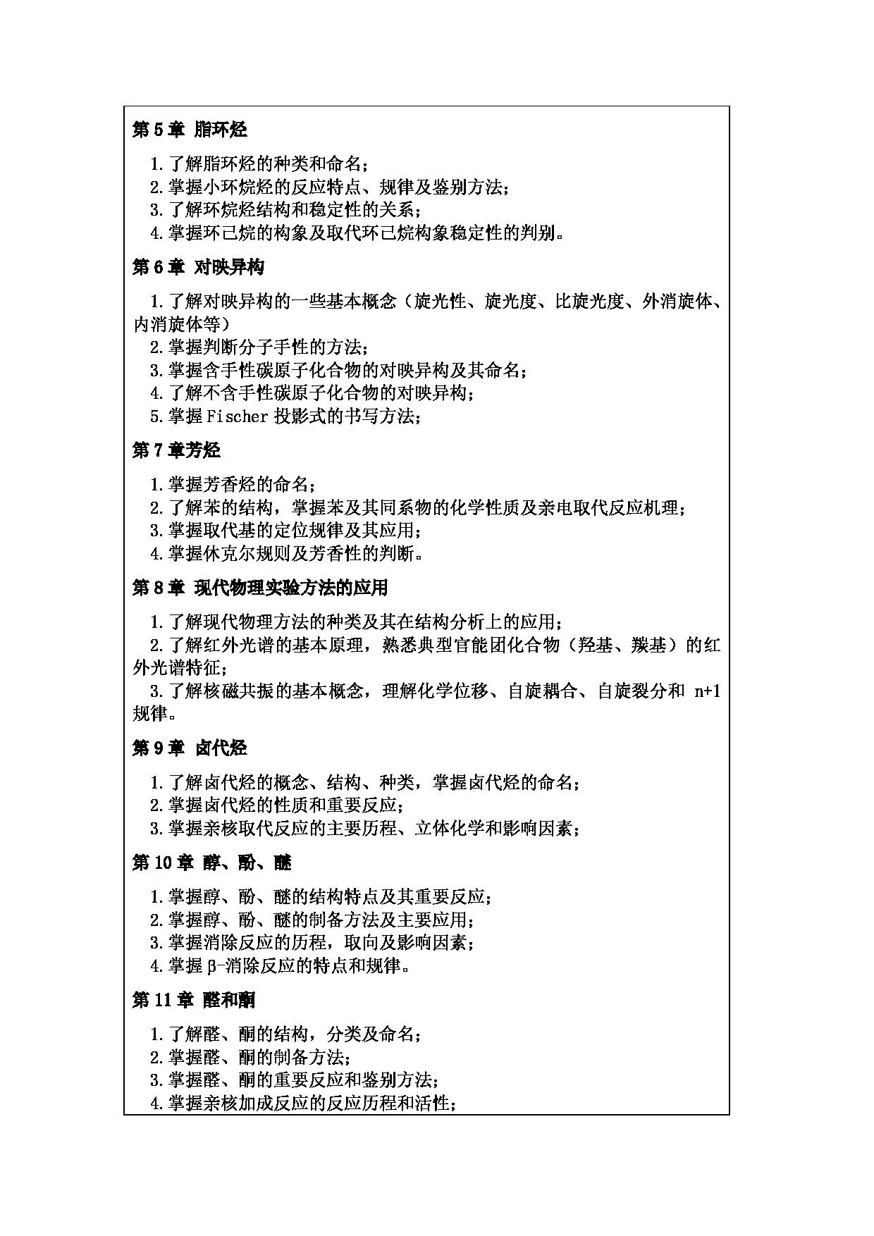 2025考研大纲：重庆师范大学2025年考研自命题科目 842有机及物理化学 考试大纲第2页